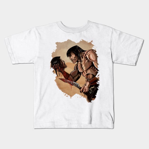 Conan Kids T-Shirt by sevencrow